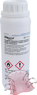 Orthocryl® liquid, transparent pink