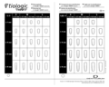 Planning foil, tioLogic® TWINFIT, scale 1:1 / 1.25:1