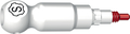 tioLogic® TWINFIT CAD/CAM scan abutment titanium S, platform, incl. retaining screw
