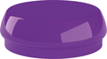 Violette Kappen mit Pin 4 St.
