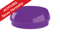 Violette Kappen mit Pin 4 St.