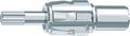 tioLogic® ST bar/bridge/AngleFix insertion key, ratchet, L 15.0 mm, incl. screw