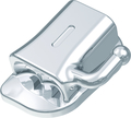 Ortho-Cast M-Series, Bukkalröhrchen, doppelvierkant, Zahn 36-37, -22° Torque, +12° Offset, Ricketts® – IV. Dim. für 6er, Slot 22