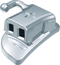 Ortho-Cast M-Series, Bukkalröhrchen, doppelvierkant, Zahn 17-16, -9° Torque, +10° Offset, Slot 22