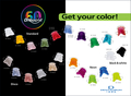 Orthocryl® color chart