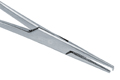 Mosquito forceps, with hook