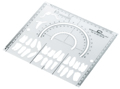 Tracing-protractor template acc. to Ricketts�