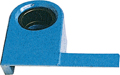 Holder for hand electrode, for left side