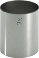 Casting ring made of stainless steel, size 3, ø 48 mm, height 55 mm