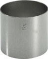 Casting ring made of stainless steel, size 6, ø 65 mm, height 55 mm