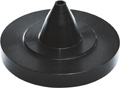 Casting ring base with sprue former, size 6