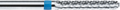 Super hard metal bur, with cross toothing cut, coarse, form: cylindrical, domed end