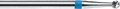 Super hard metal bur, with cross toothing cut, coarse, form: spherical (round), ø 2.1 mm