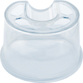 Siliform duplicating flask large, clear, internal height of flask top 51 mm