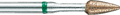 Sinterdiamant Sidio III, fein, Form: Knospe, schlank