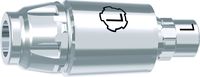 tioLogic® TWINFIT impression post L, platform, closed, incl. impression cap, retaining screw