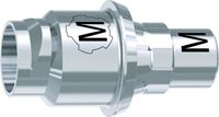 tioLogic® TWINFIT CAD/CAM titanium base M, platform, GH 0.5 mm, incl. AnoTite screw