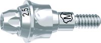 tioLogic® TWINFIT 4Base abutment M, platform, GH 2.5 mm