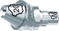 tioLogic® TWINFIT 4Base abutment M, platform, GH 3.2 mm, 20°, incl. AnoTite screw