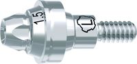 tioLogic® TWINFIT 4Base abutment L, platform, GH 1.5 mm