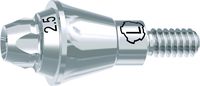tioLogic® TWINFIT 4Base abutment L, conical, GH 2.5 mm