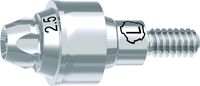 tioLogic® TWINFIT 4Base abutment L, platform, GH 2.5 mm