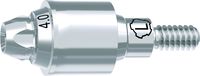 tioLogic® TWINFIT 4Base abutment L, platform, GH 4.0 mm