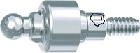 tioLogic® TWINFIT ball abutment L, platform, GH 3.0 mm, ø 2.25 mm