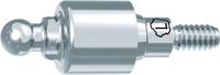 tioLogic® TWINFIT ball abutment L, platform, GH 4.5 mm, ø 2.25 mm