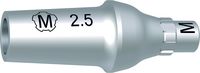 Demo-Titanaufbau M, tioLogic® TWINFIT, konisch, GH 2.5 mm, 5:1
