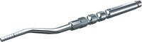 Osteotome, concave, angled, ø 3.5 mm - 4.0 mm