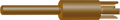 
Holder for basic sleeve pOsition med3D, Ø 3.3 mm
