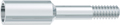 Screw, for temporary abutment, M 1.6, L 13.5 mm