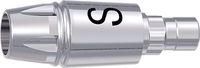 tioLogic® ST impression post S, closed, incl. impression cap, retaining screw