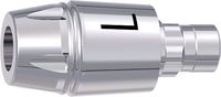 tioLogic® ST impression post L, closed, incl. impression cap, retaining screw