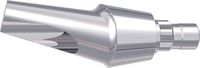tioLogic® ST titanium abutment S, GH 3.0 mm, 15°, incl. AnoTite screw
