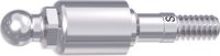 tioLogic® ST ball abutment S, GH 4.5 mm, ø 2.25 mm
