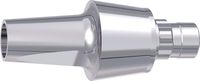 tioLogic® ST titanium abutment L, GH 4.0 mm, incl. AnoTite screw