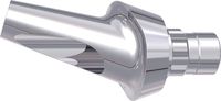 tioLogic® ST titanium abutment L, GH 1.5 mm, 20°, incl. AnoTite screw