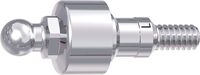 tioLogic® ST ball abutment L, GH 3.0 mm, ø 2.25 mm