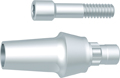 Demo titanium abutment M, GH 2.5 mm, measure 5:1