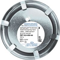remanium® Laborrolle, rund 0,50 mm / 20, federhart