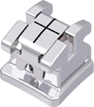 discovery® sl, self-ligating metal bracket, tooth 12, +8° torque, +9° angulation, Roth 18