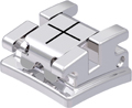 discovery® sl, self-ligating metal bracket, tooth 21, +12° torque, +5° angulation, Roth 18