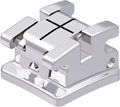 discovery® sl, self-ligating metal bracket, tooth 22, +8° torque, +9° angulation, Roth 18