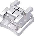 discovery® sl, self-ligating metal bracket, tooth 25, -7° torque, 0° angulation, Roth 18