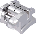 discovery® sl, selbstligierendes Metallbracket mit Häkchen, Zahn 33, -11° Torque, +7° Angulation, Roth 18