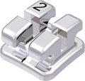 discovery®, metal bracket, tooth 12, 0° torque, 0° angulation, Standard Edgewise 18