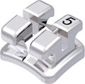 discovery®, metal bracket, tooth 25, 0° torque, 0° angulation, Standard Edgewise 18