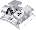 equilibrium® 2, metal bracket, tooth 34, -17° torque, 0° angulation, Roth 18